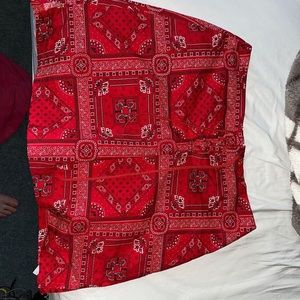 Size medium bandana skort